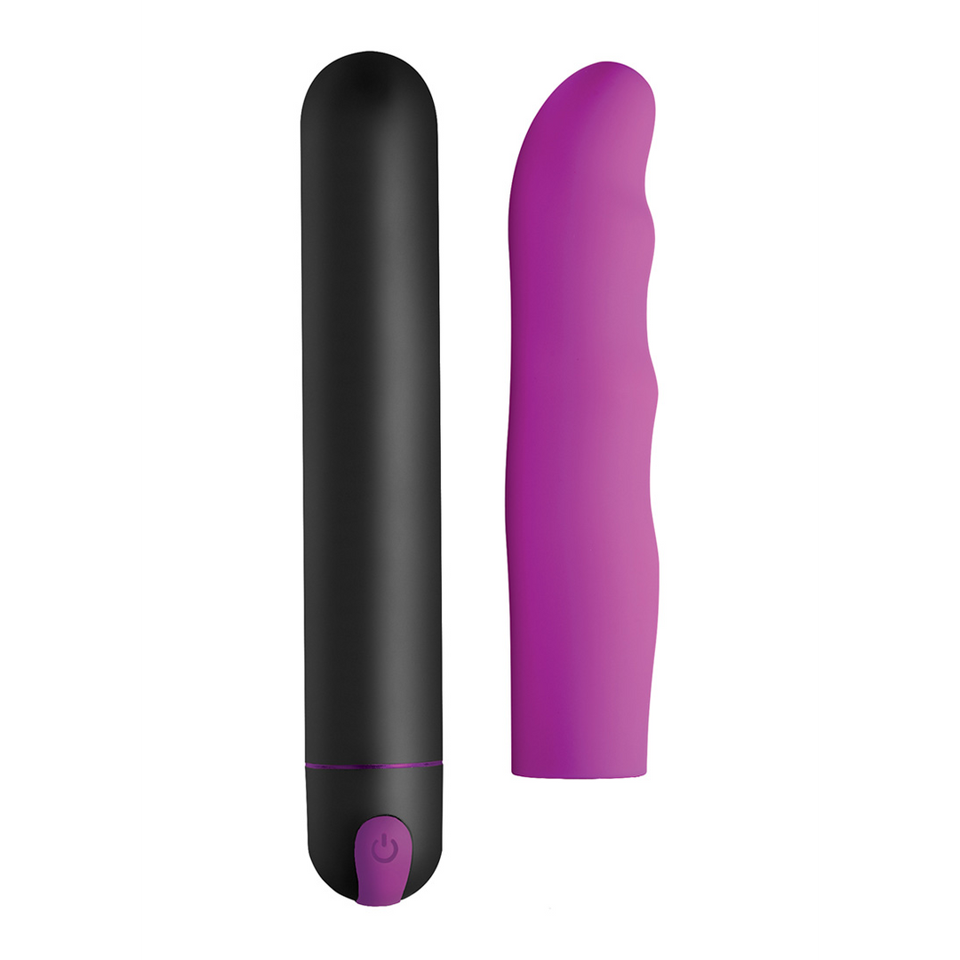 XL Bullet and Wavy Silicone Sleeve 5