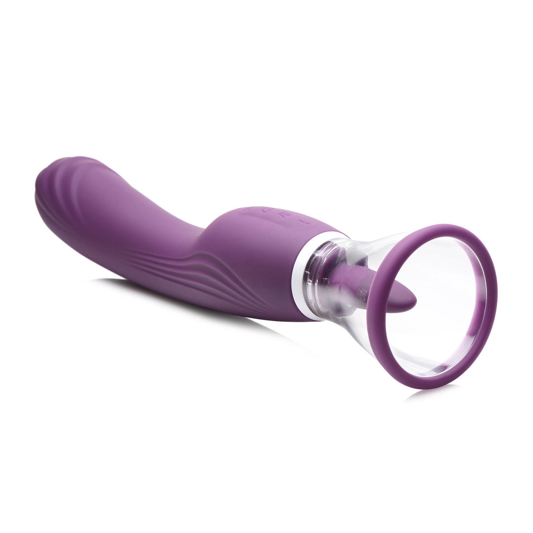 Lickgasm - 8x Licking and Sucking Vibrator - Purple 3