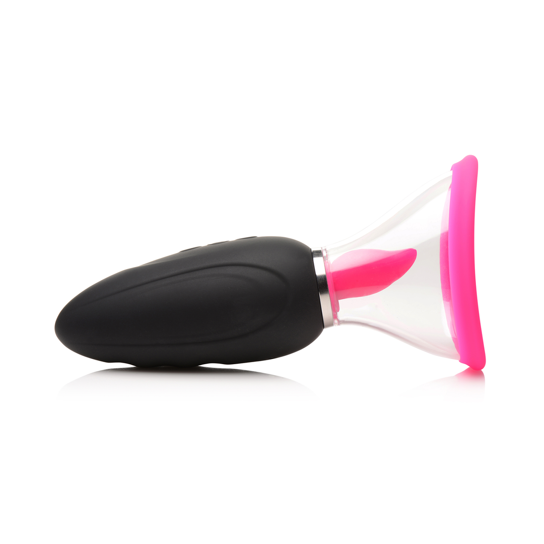 Lickgasm Mini - 10x Licking and Sucking Stimulator - Pink 4