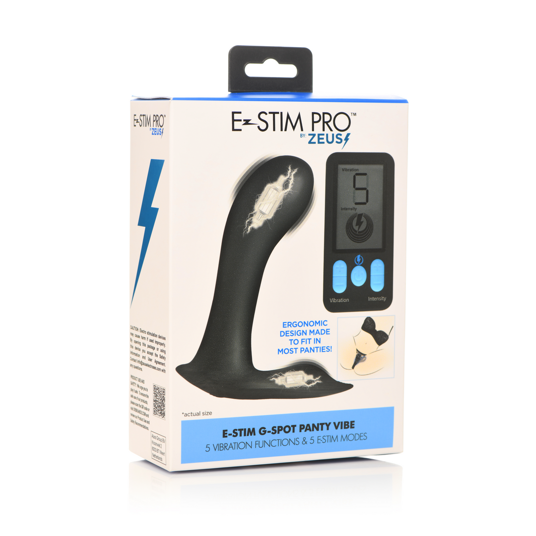 E-Stim Pro - G-Spot Panty Vibe - Black 2