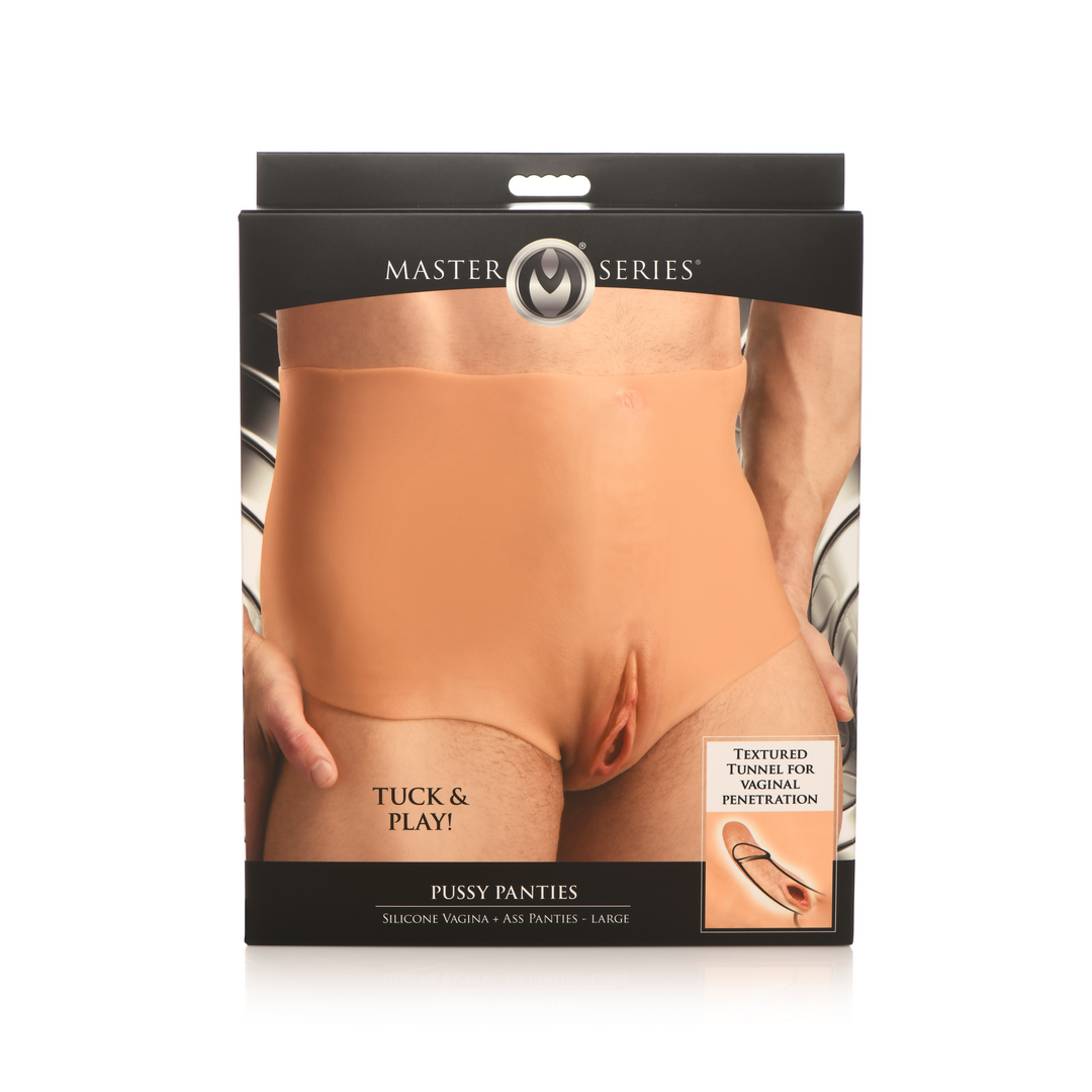 Pussy Panties - Silicone Vagina and Ass Panties - L 3