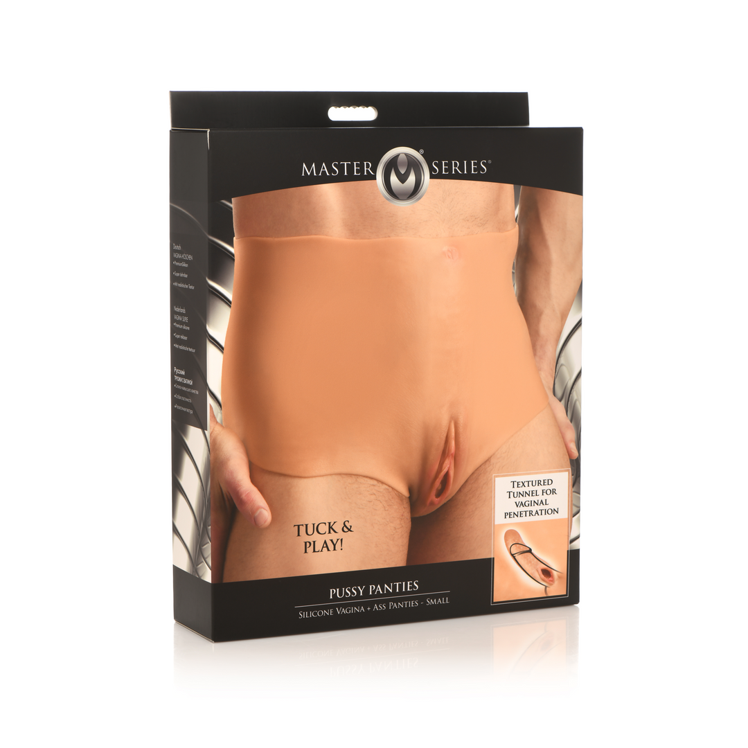 Pussy Panties - Silicone Vagina and Ass Panties - S 2