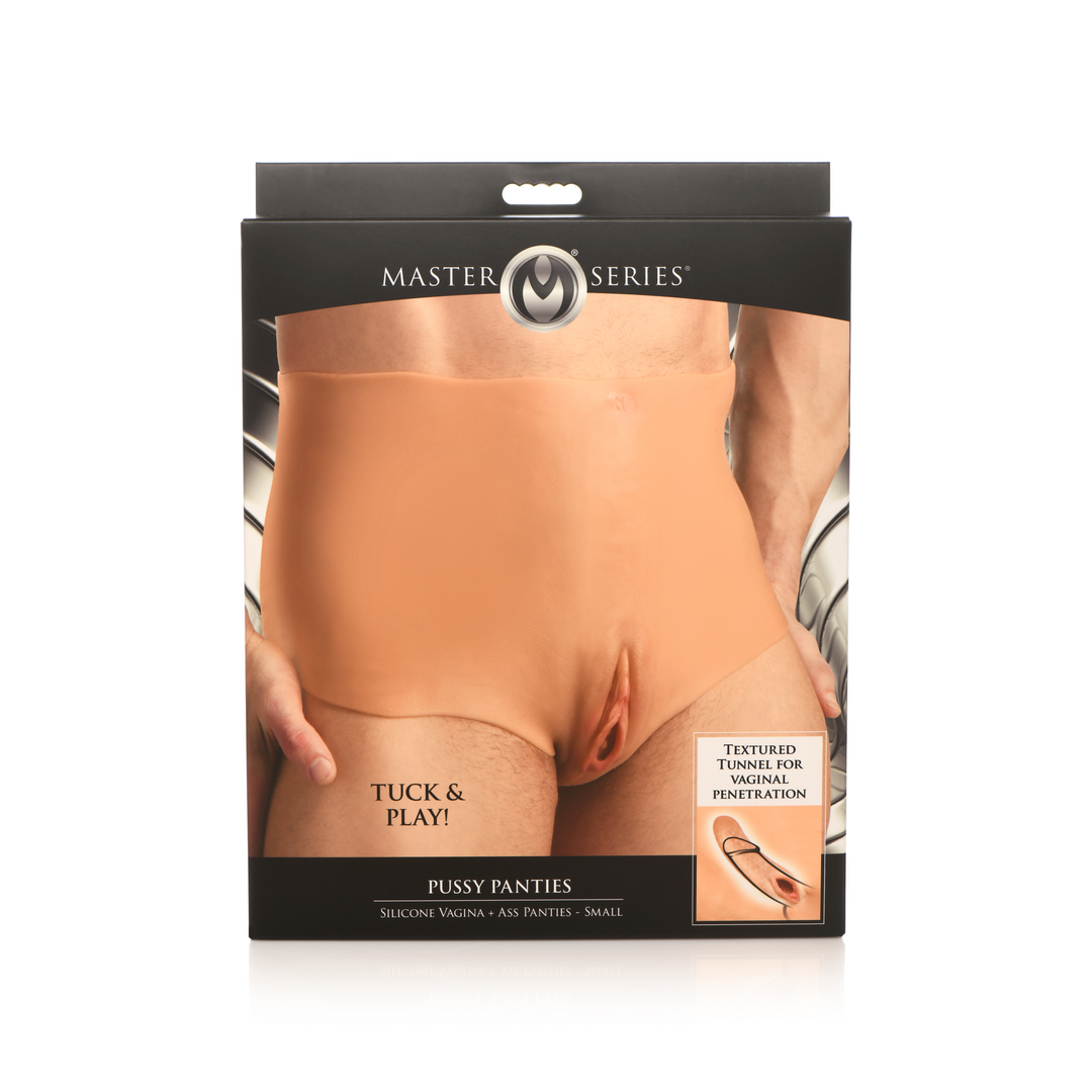 Pussy Panties - Silicone Vagina and Ass Panties - S 3