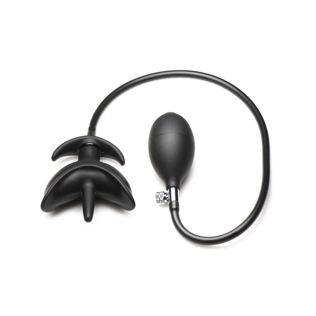 Bad Buoy Anchor - Inflatable Silicone Anal Plug - Black 4