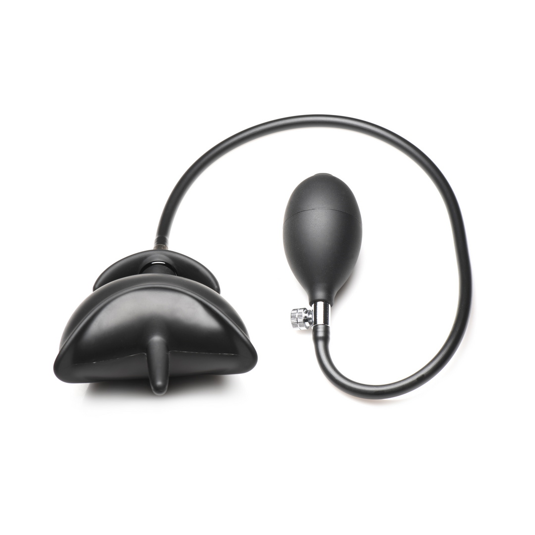 Bad Buoy Anchor - Inflatable Silicone Anal Plug - Black 5