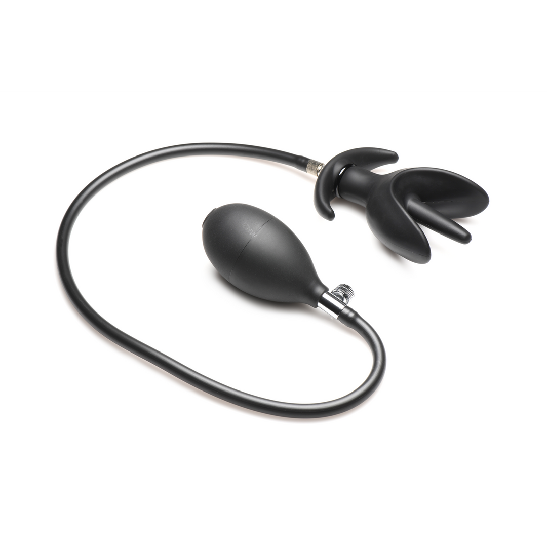 Bad Buoy Anchor - Inflatable Silicone Anal Plug - Black 6