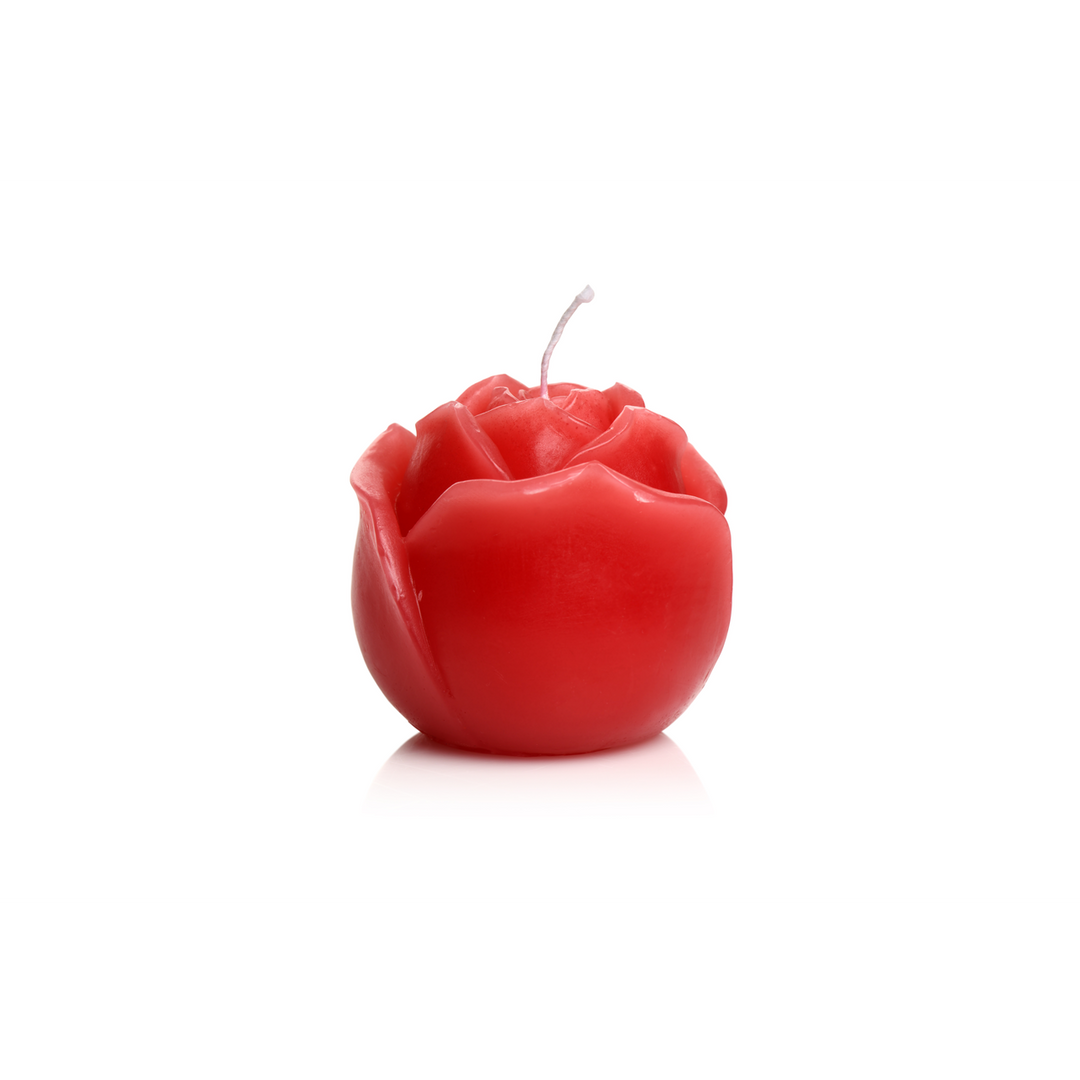 Flaming Rose - Drip Candle - Red 4