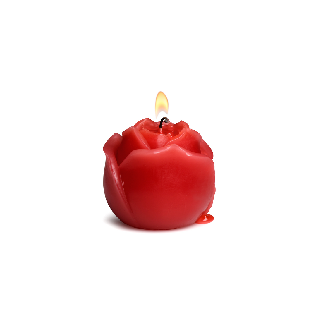 Flaming Rose - Drip Candle - Red 5