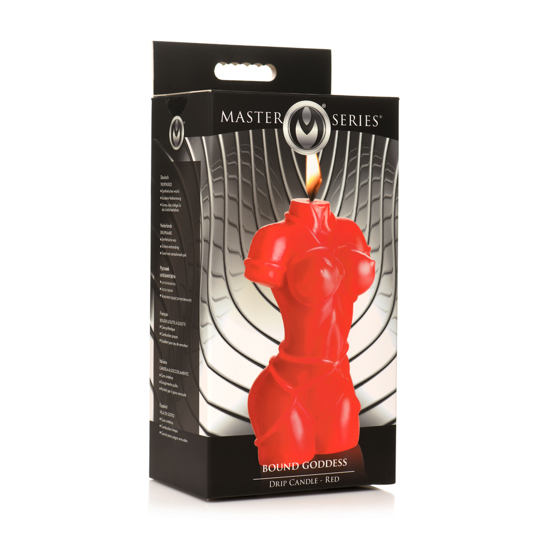 Bound Goddess - Drip Candle - Red 2