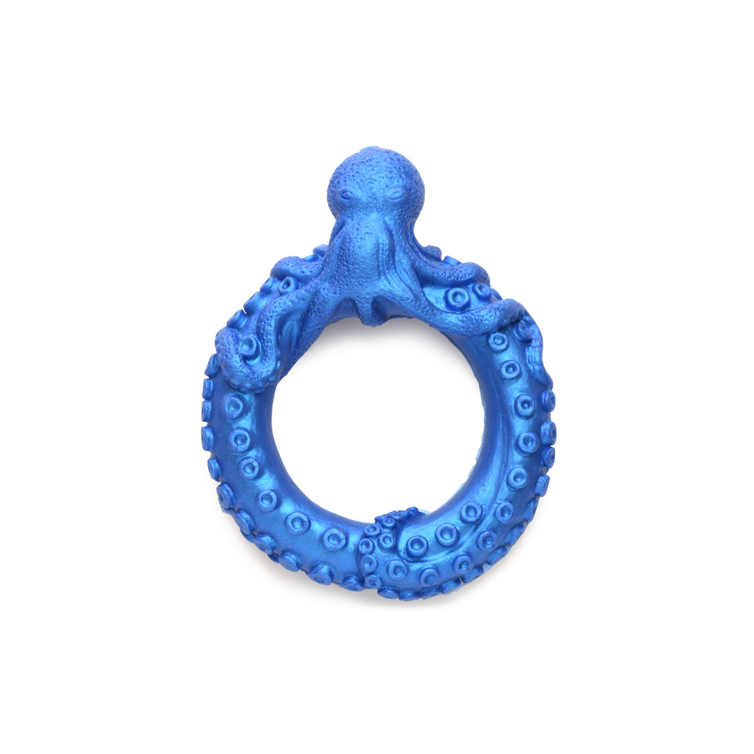 Poseidon's Octo-Ring - Silicone Cock Ring - Blue 1