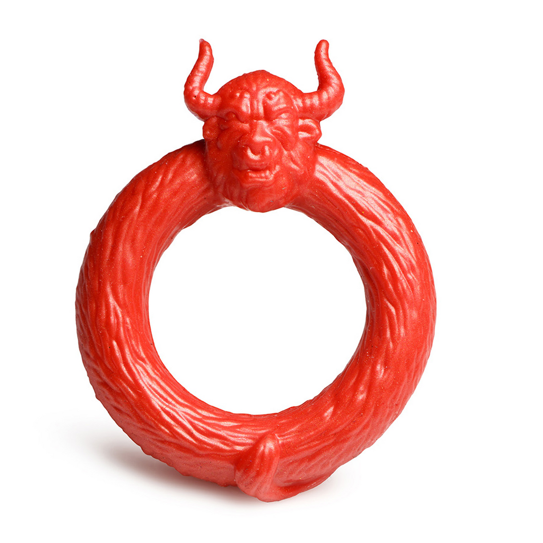 Beast Mode - Silicone Cock Ring - Red 1