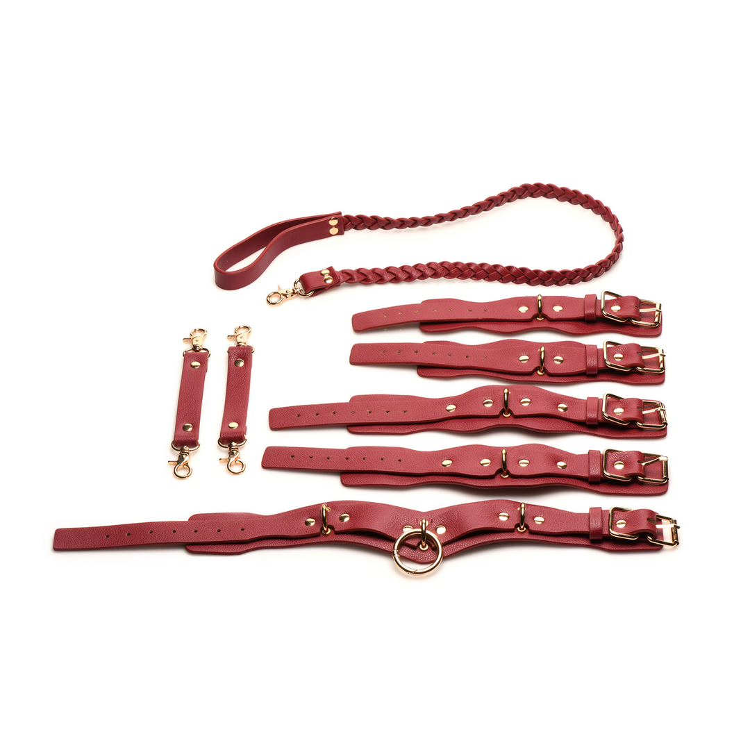 Lover's Restraints Set - Red 4