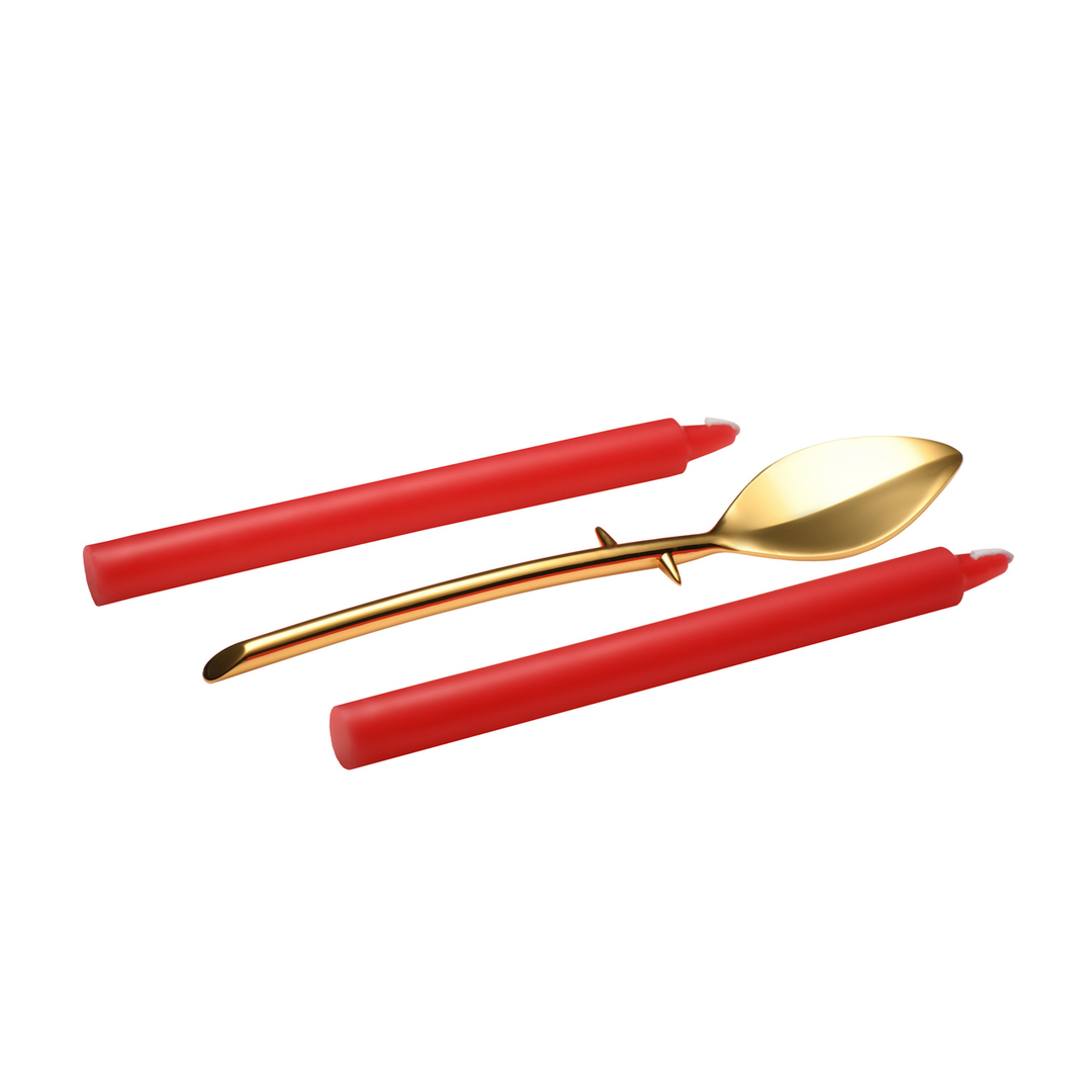 Drip Sensation - Spoon and Drip Candle Set 4
