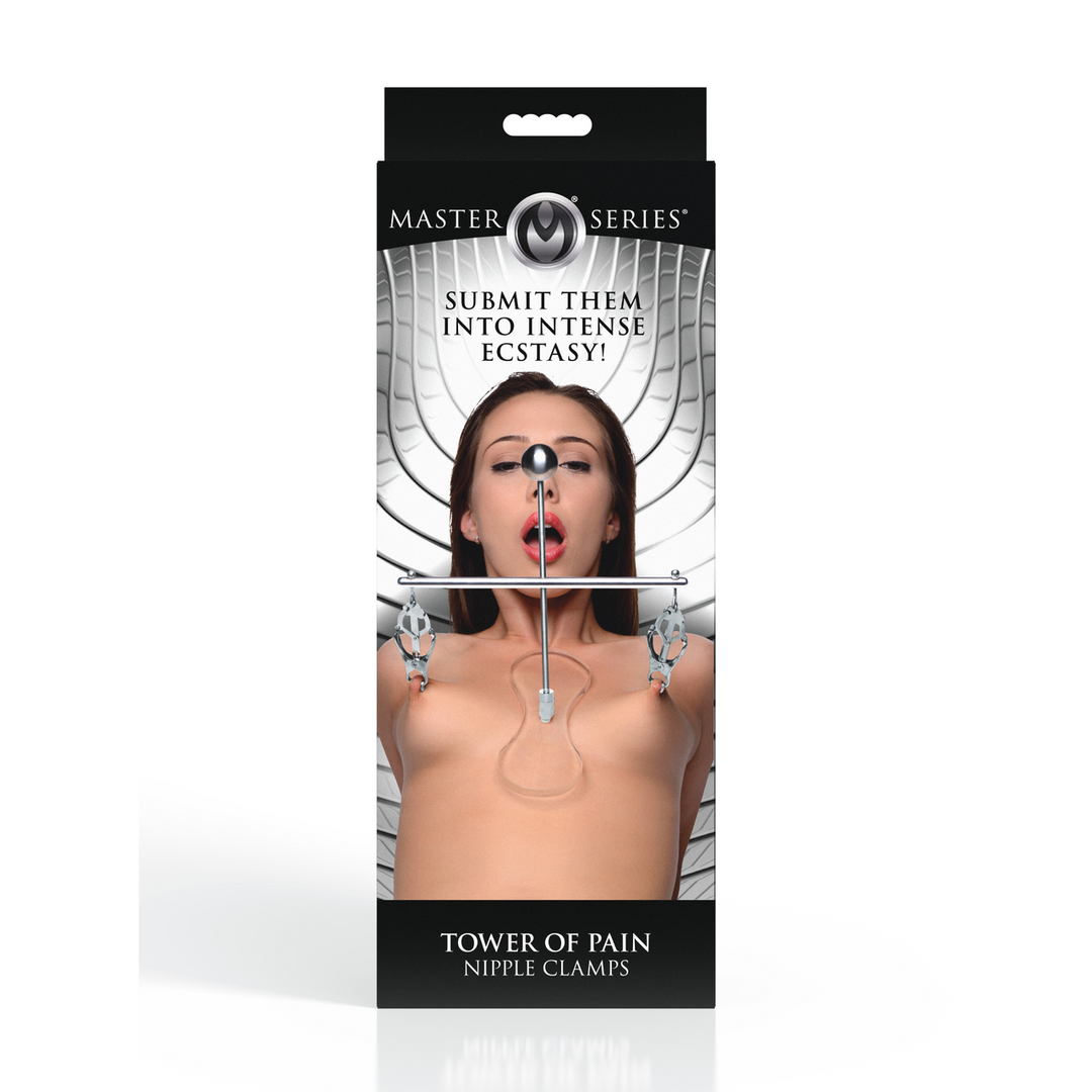 Tower of Pain - Nipple Clamps - Silver 3