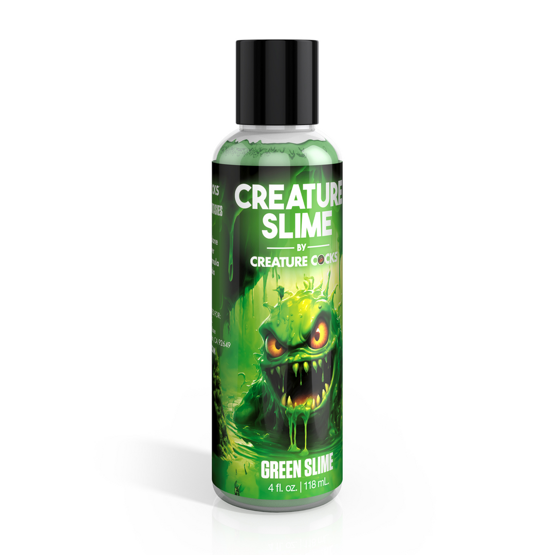 Creature Slime - Green Slime - Waterbased Lubricant - 4 fl oz / 118 ml 2