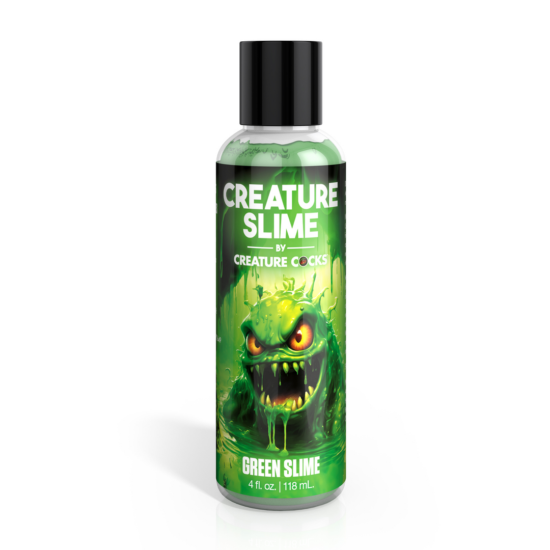 Creature Slime - Green Slime - Waterbased Lubricant - 4 fl oz / 118 ml 1
