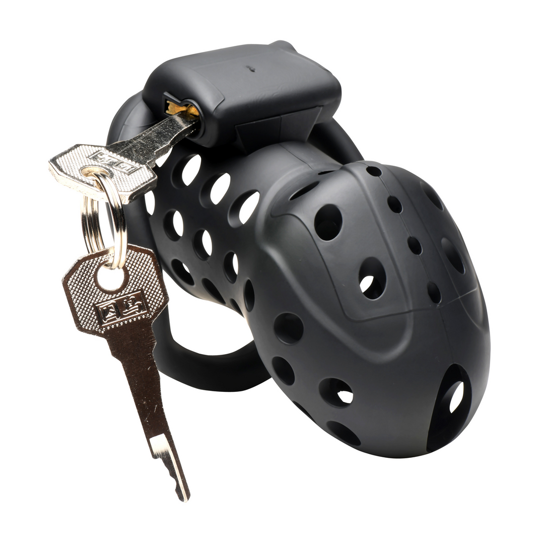 Lock Down - Chastity Cage - Black 1