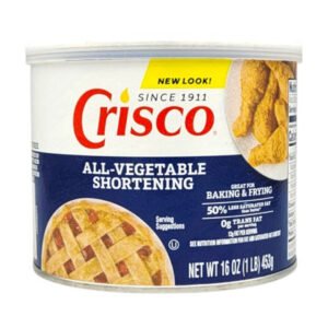 All-Vegetable Shortening - 16 oz / 453 gr