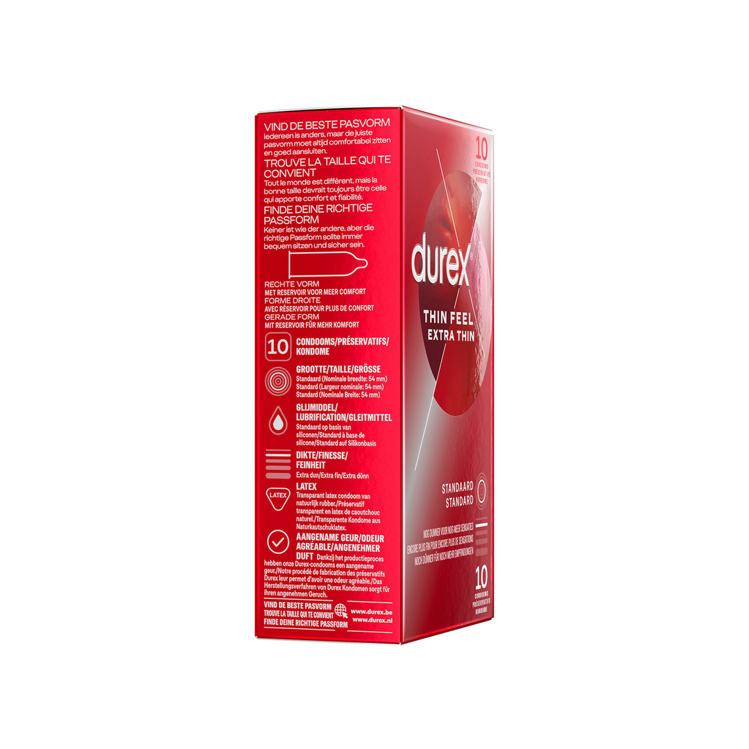 Thin Feel Extra Thin - Condoms - 10 Pieces 3