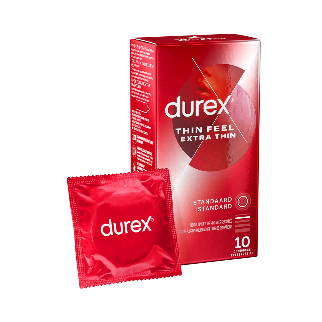 Thin Feel Extra Thin - Condoms - 10 Pieces 1