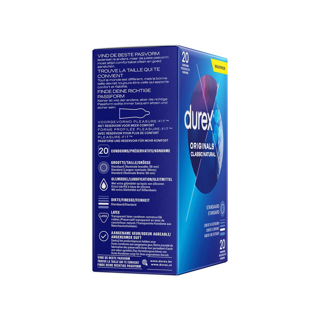 Originals Classic Natural - Condoms - 20 Pieces 3
