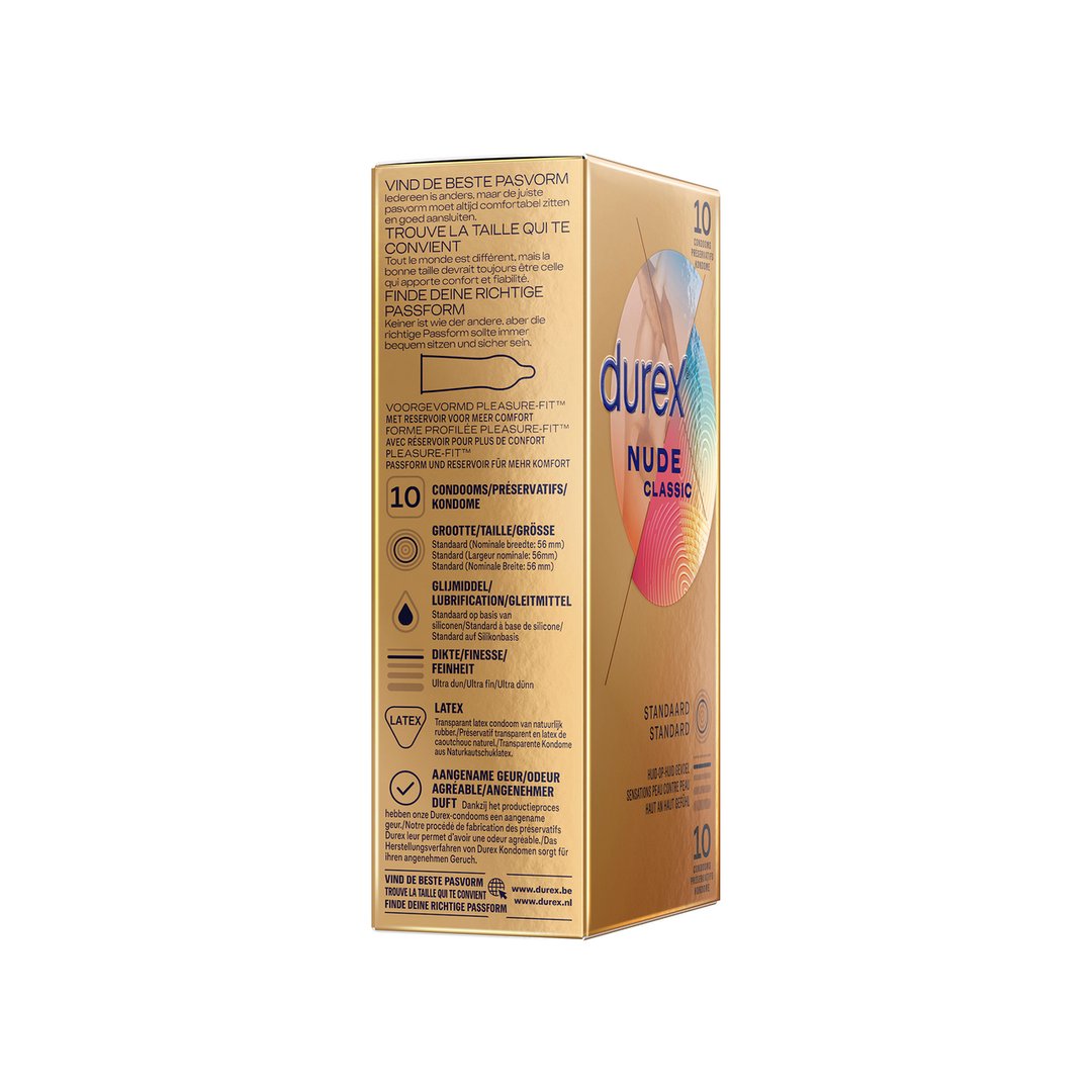 Nude Classic - Condoms - 10 Pieces 3