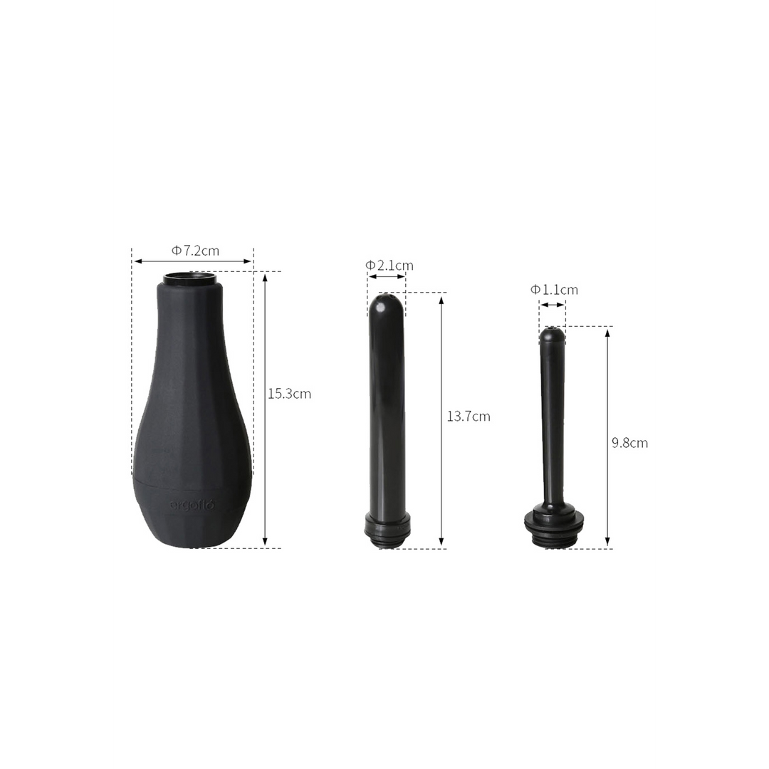 Ergoflo Extra - Anal Shower - Black 4