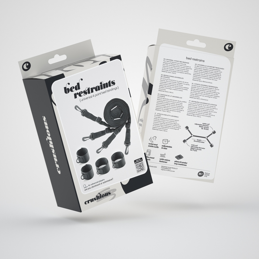 Universal Bed Restraints - Black 2