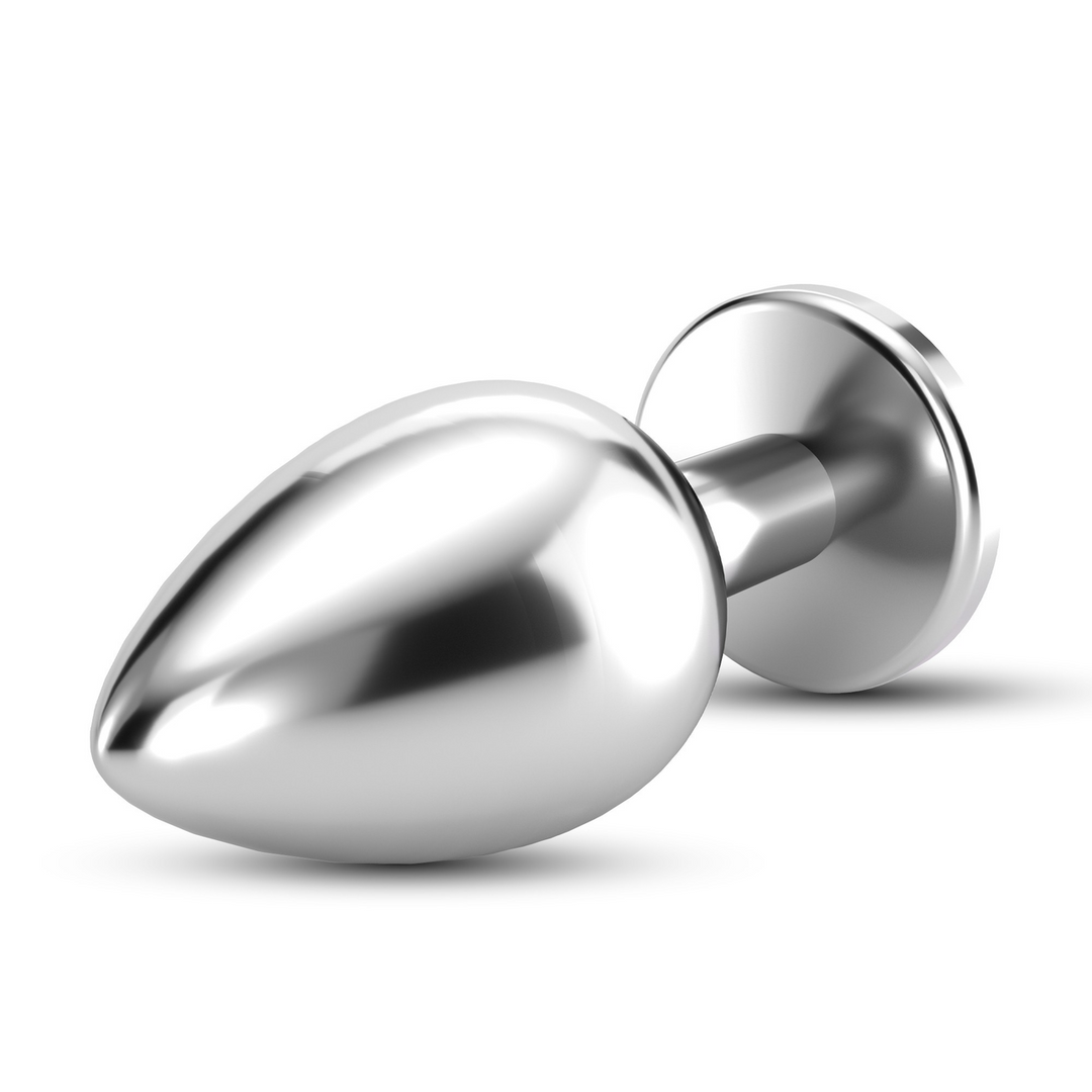 Bijou - Anal Jewel Plug - Small - Blue 3