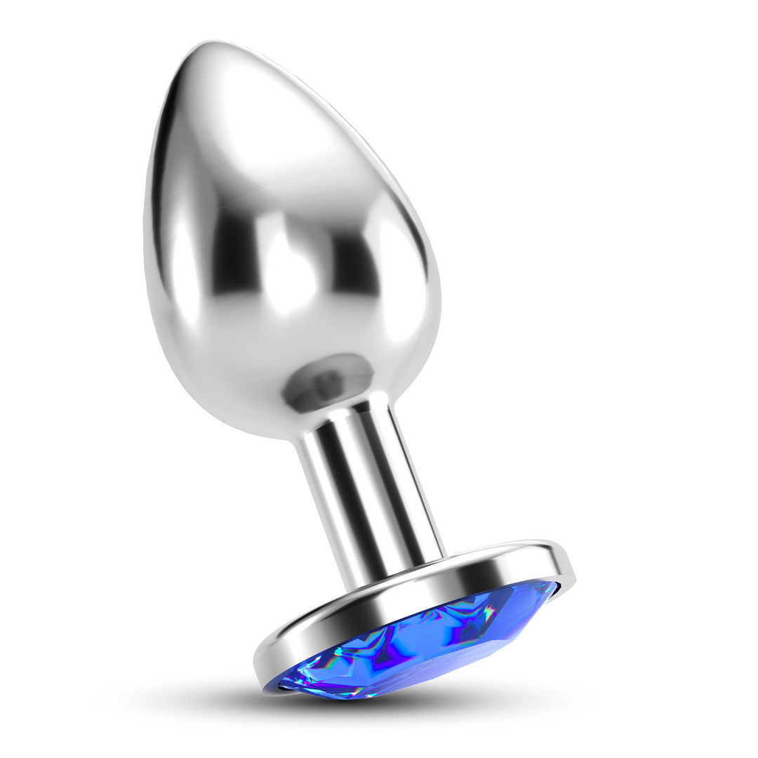 Bijou - Anal Jewel Plug - Small - Blue 1