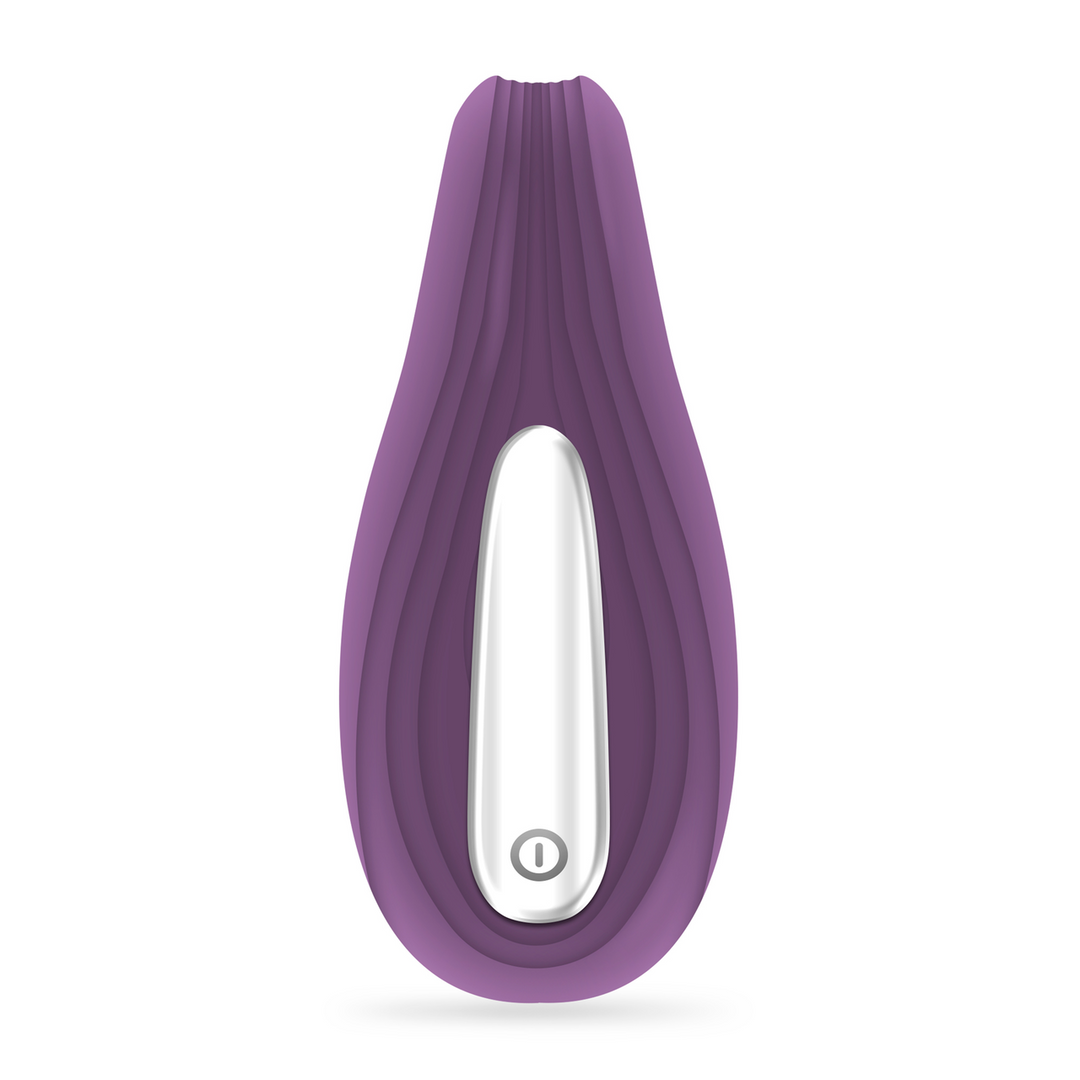 Pleasuriser - Rechargeable Vibrator with Waterbased Lubricant - 1.7 fl oz / 50 ml - Purple 3
