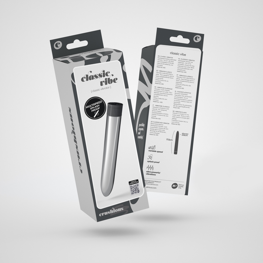 Classic Vibe - Classic Vibrator - Silver 2