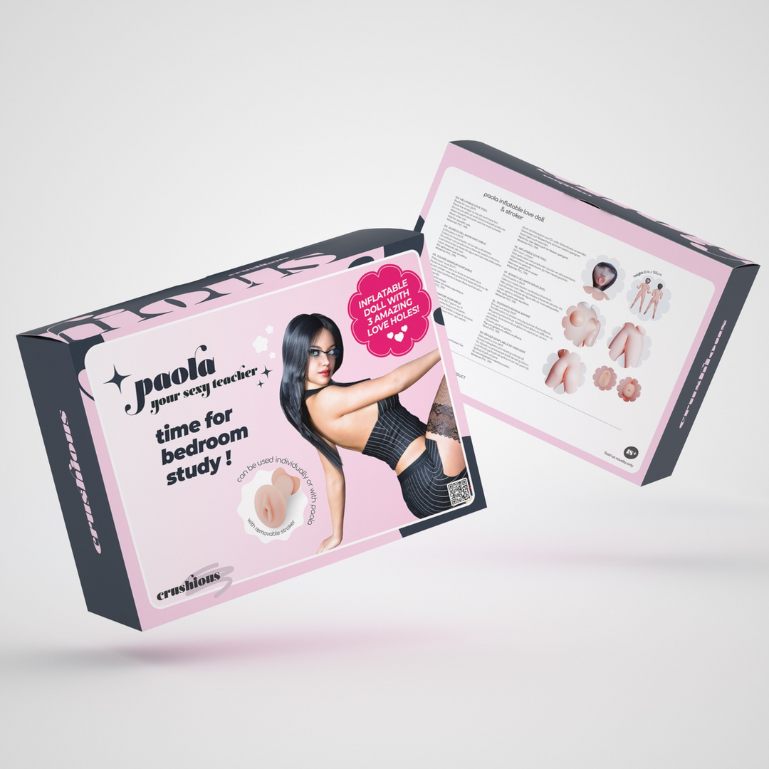Paola The Teacher - Inflatable Doll with Stroker 2