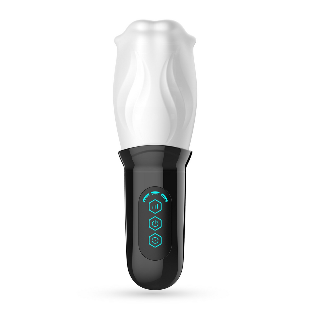 Fellatrix - Rotating Mouth Masturbator - White 3