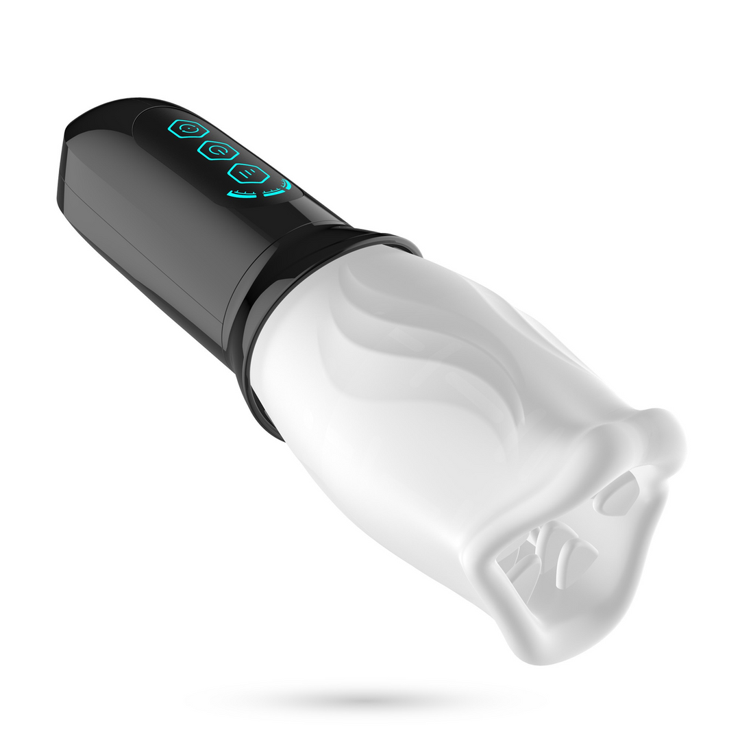 Fellatrix - Rotating Mouth Masturbator - White 1