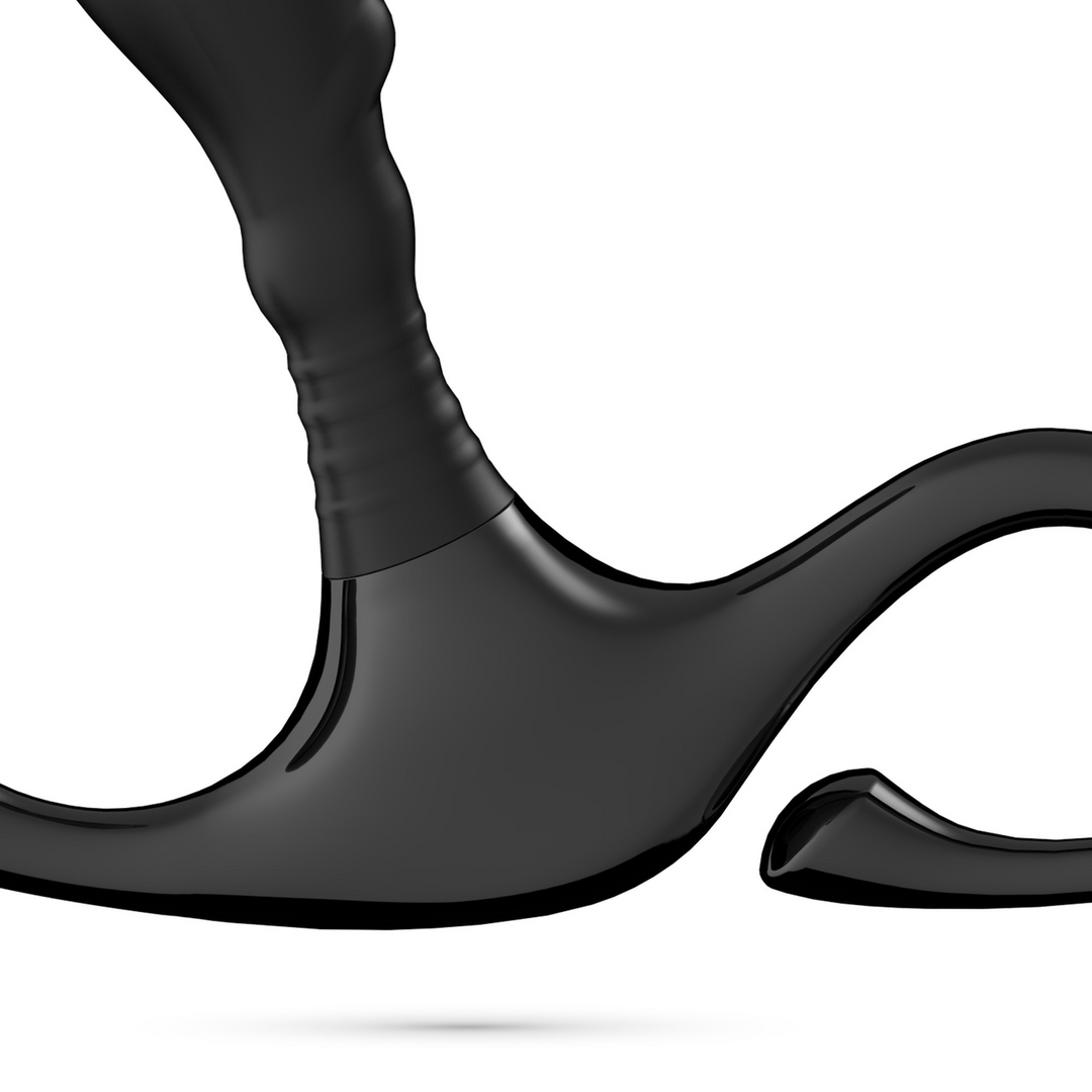 Djinn - Silicone Prostate Massager - Black 4