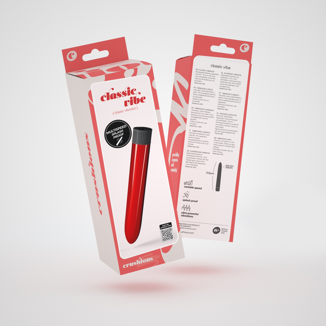 Classic Vibe - Classic Vibrator - Red 2