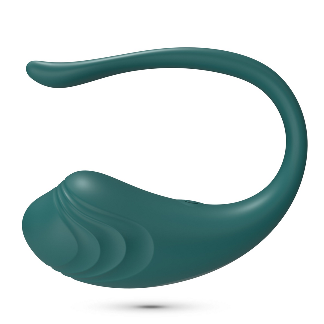Tamago - Rechargeable Vibrating Egg with Remote Control - Emerald 4