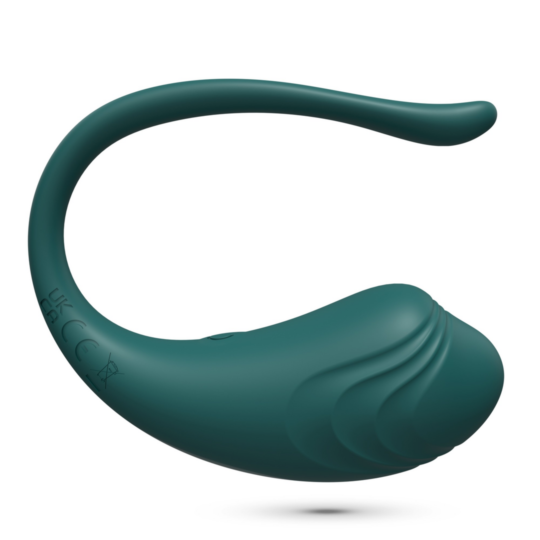 Tamago - Rechargeable Vibrating Egg with Remote Control - Emerald 5