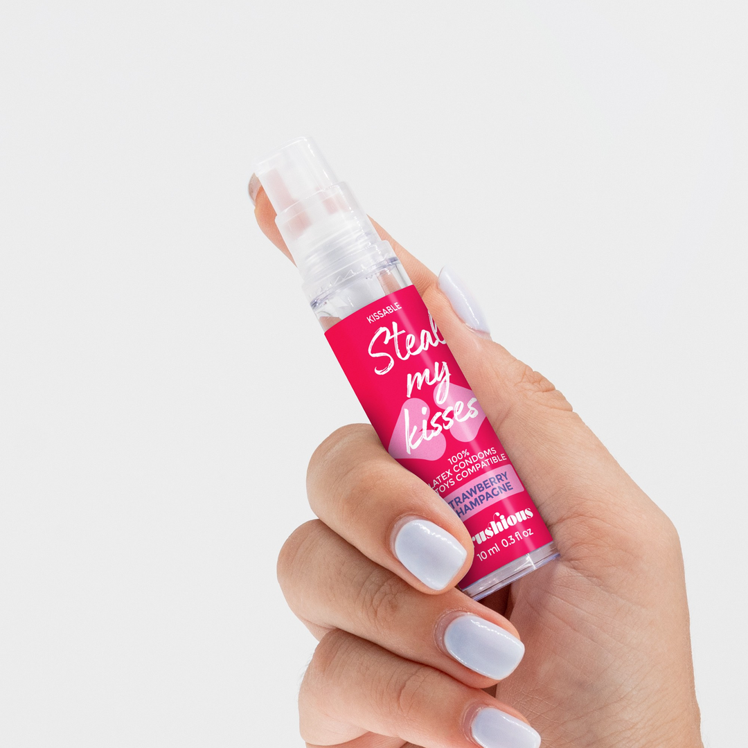 Steal My Kisses - Lubricant - Strawberry Champagne Flavour - 0.3 fl oz / 10 ml 6