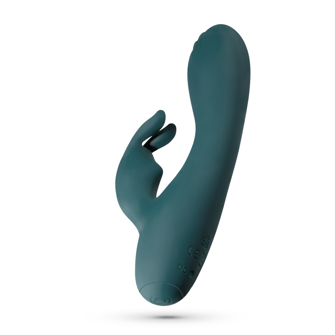 Lola - Mini Rabbit Vibrator - Emerald 3