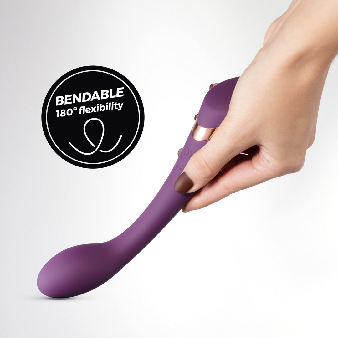 Midas - Bendable G-Spot Stimulator - Purple 6