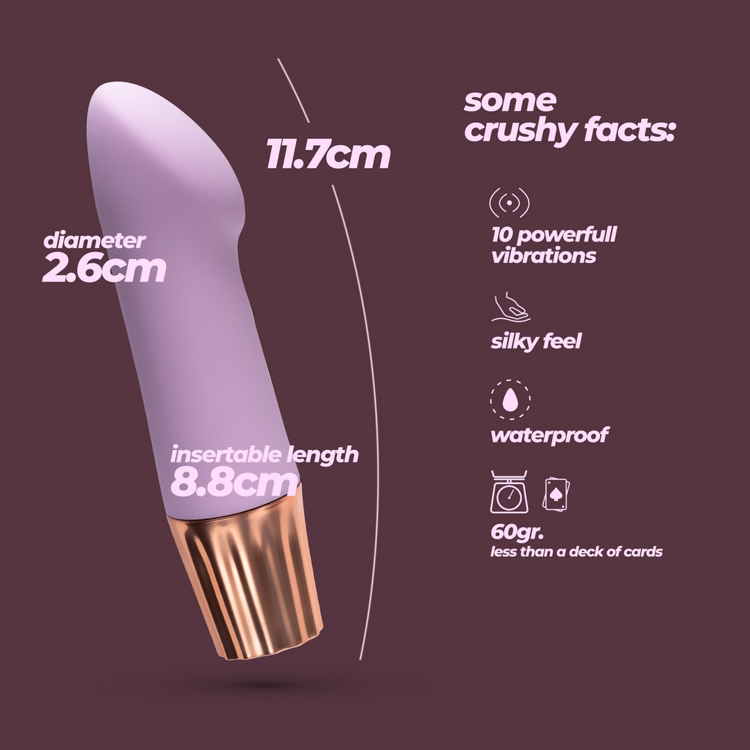 Mellow Angler - Mini G-Spot Vibrator - Lavender 6
