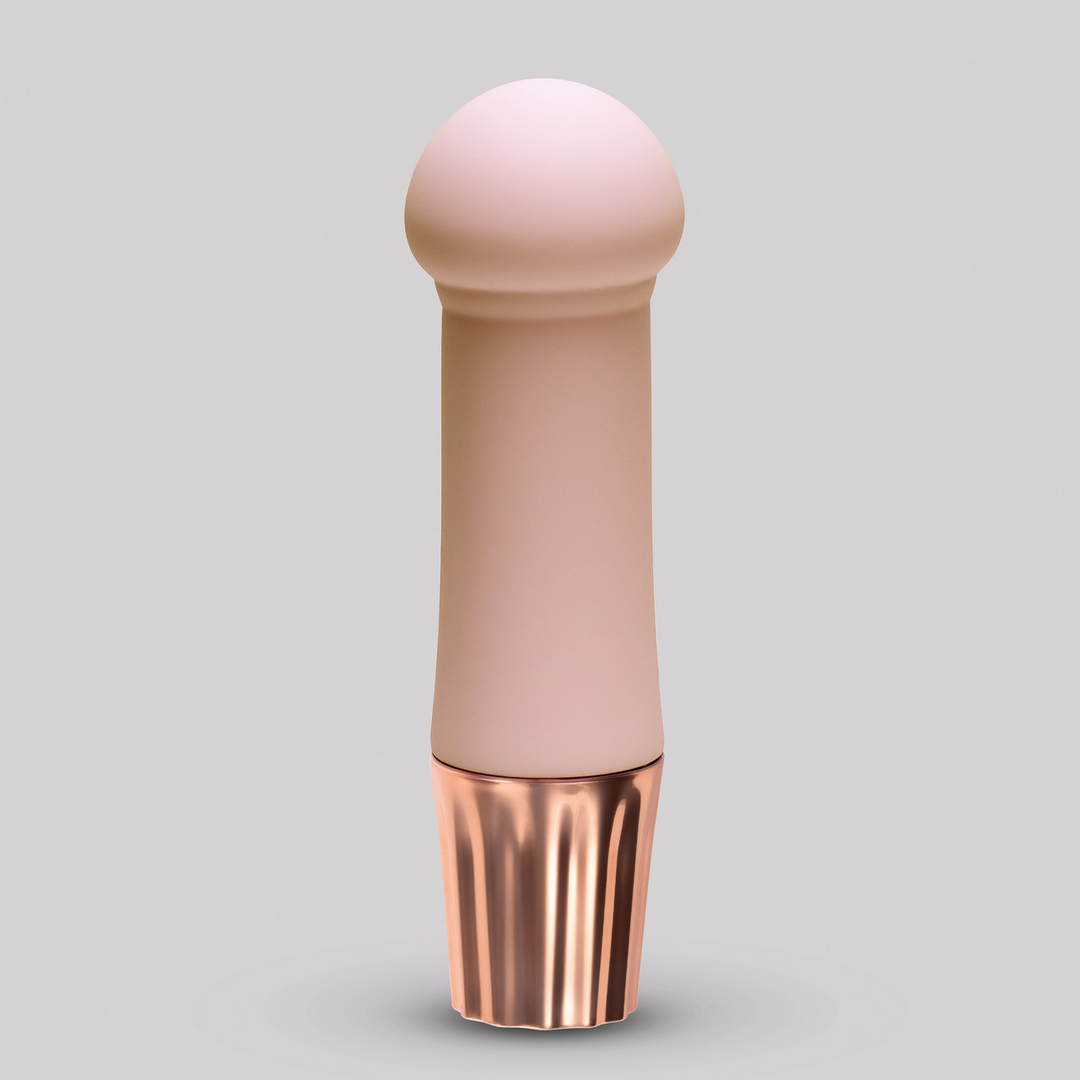 Mellow Puff - Mini Wand Vibrator - Pink 1