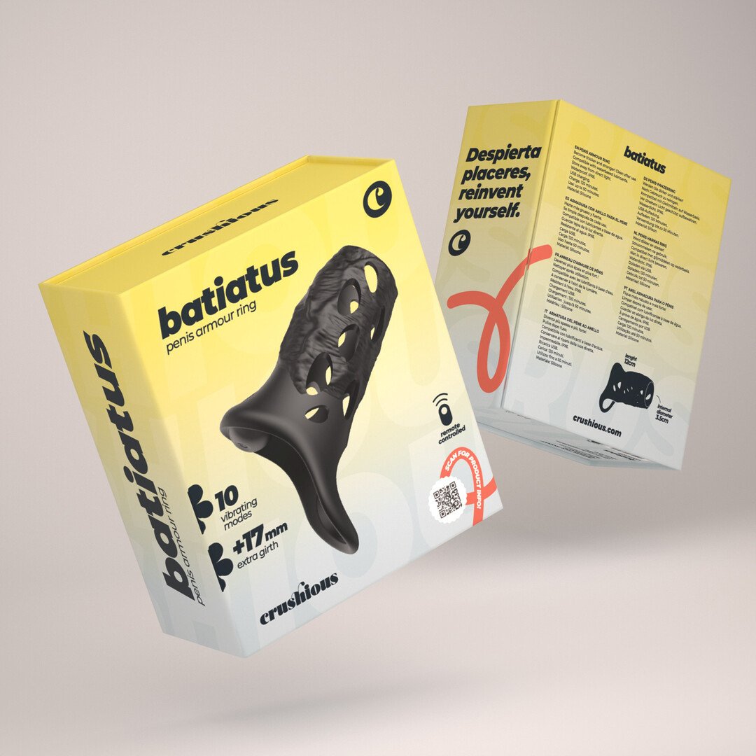 Batiatus - Vibrating Penis Armour Ring - Black 2