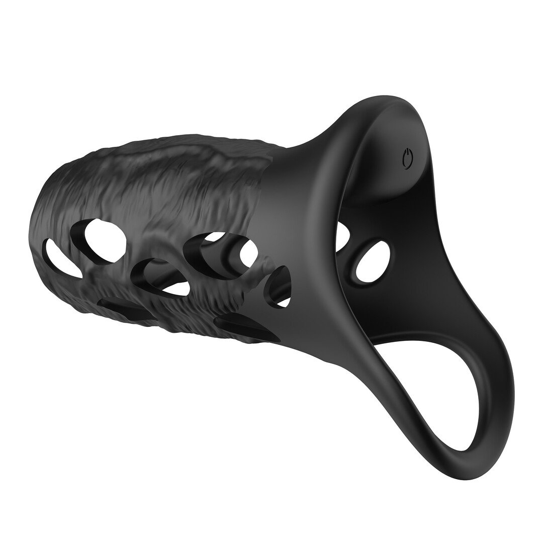 Batiatus - Vibrating Penis Armour Ring - Black 1
