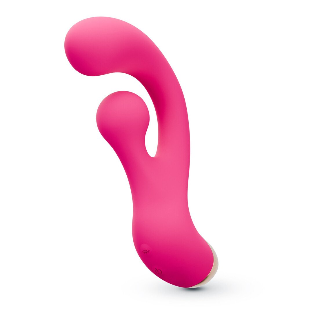 Pleaser - Vibrator with Rotating Stimulation - Pink 1