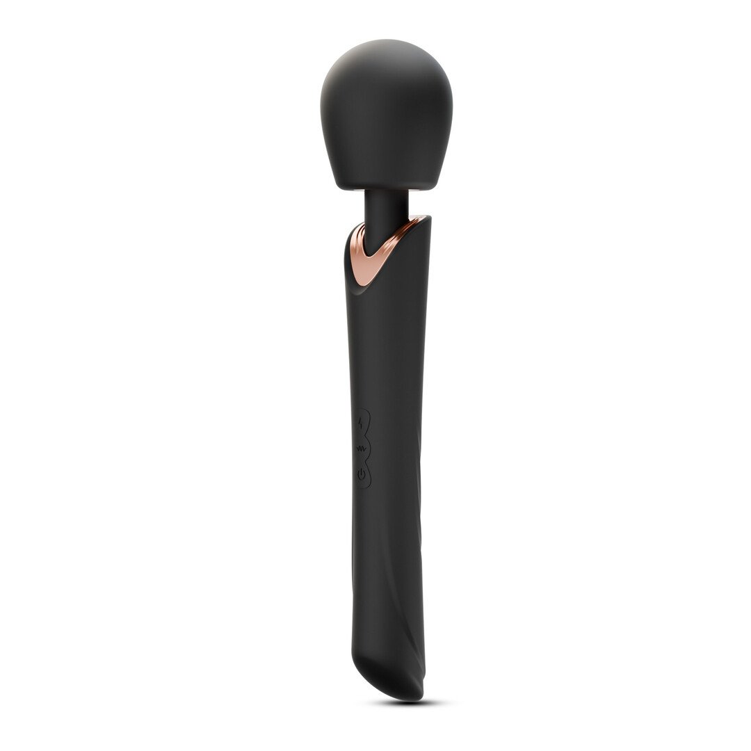 Holly - Rechargeable Wand Massager - Black 4