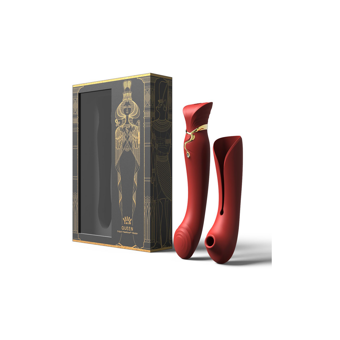 Queen - G-Spot Vibrator and Air Pulse Stimulator 2