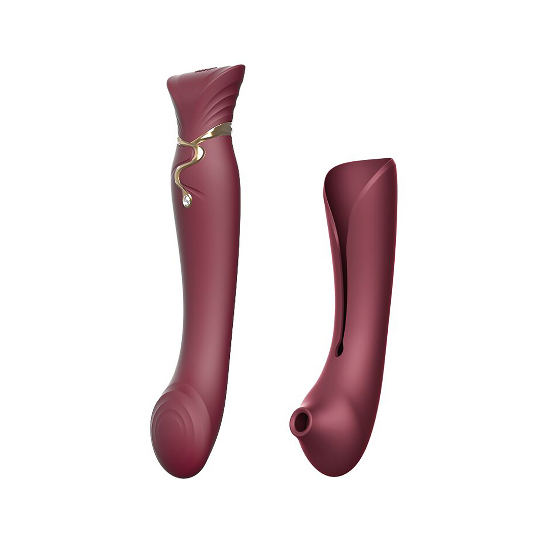 Queen - G-Spot Vibrator and Air Pulse Stimulator 3